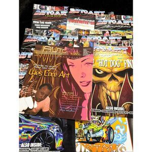 Lot of auto art autoart car hot rod magazines custom art